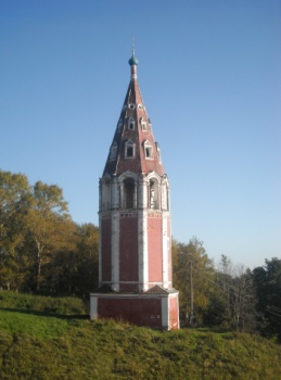 Колокольня Казанской Преображенской церкви в Тутаеве