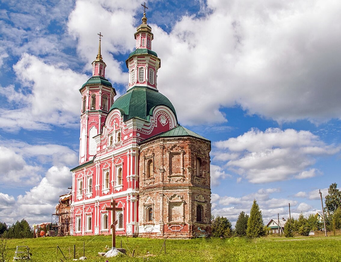 Церковь Всемилостивого Спаса в селе Вяз