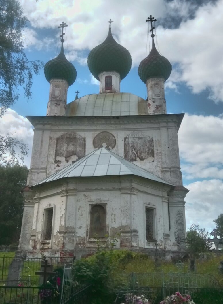 Церковь Усекновения Главы Иоанна Предтечи в селе Николо-Молокша