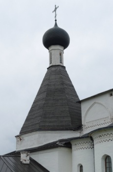 Купол собора Рождества Пресвятой Богородицы Ферапонтова монастыря