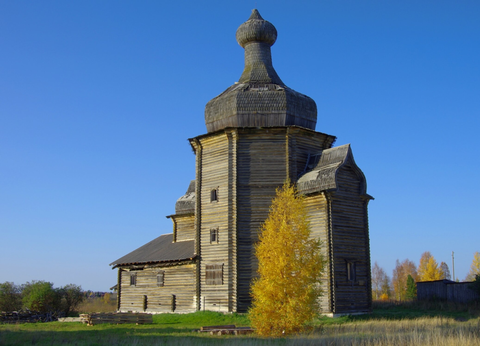 Георгиевская церковь в Верхней Паленьге - памятник культурного наследия