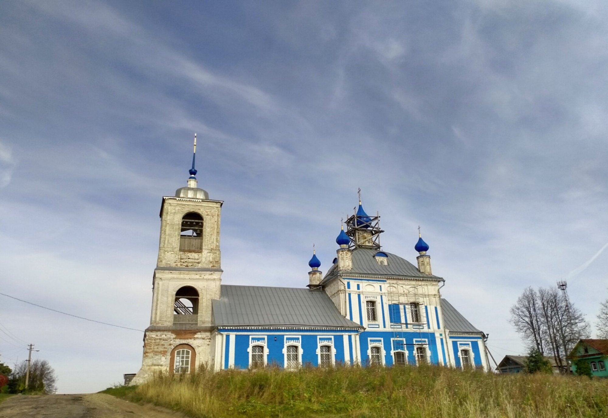 Церковь Покрова Пресвятой Богородицы в селе Алферьево