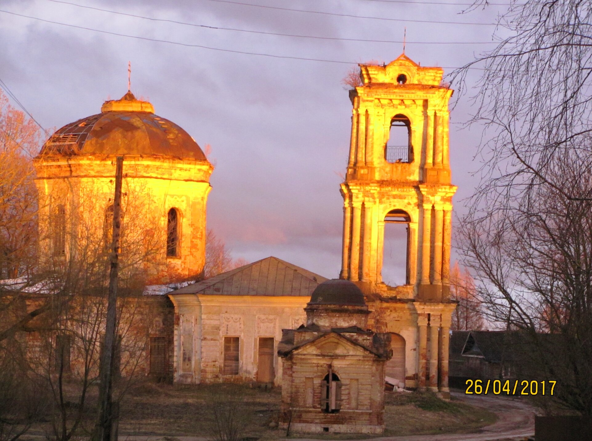 Троицкая церковь в Первитино - памятник архитектуры и истории