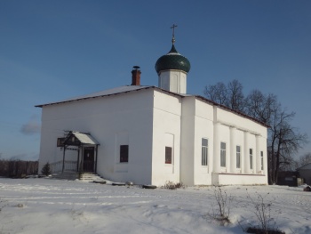 Никольская церковь в селе Воскресенское