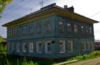 Дом Толубенского - памятник деревянной архитектуры в Красноборском районе