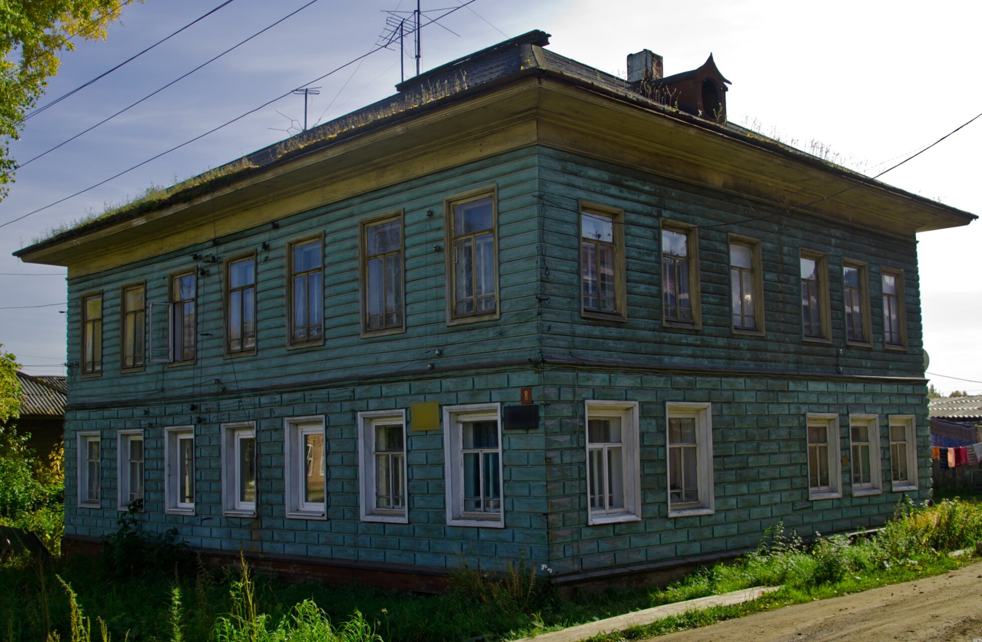Дом Толубенского - памятник деревянной архитектуры в Красноборском районе
