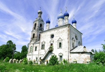 Храм Казанской иконы Божией Матери в селе Скнятиново