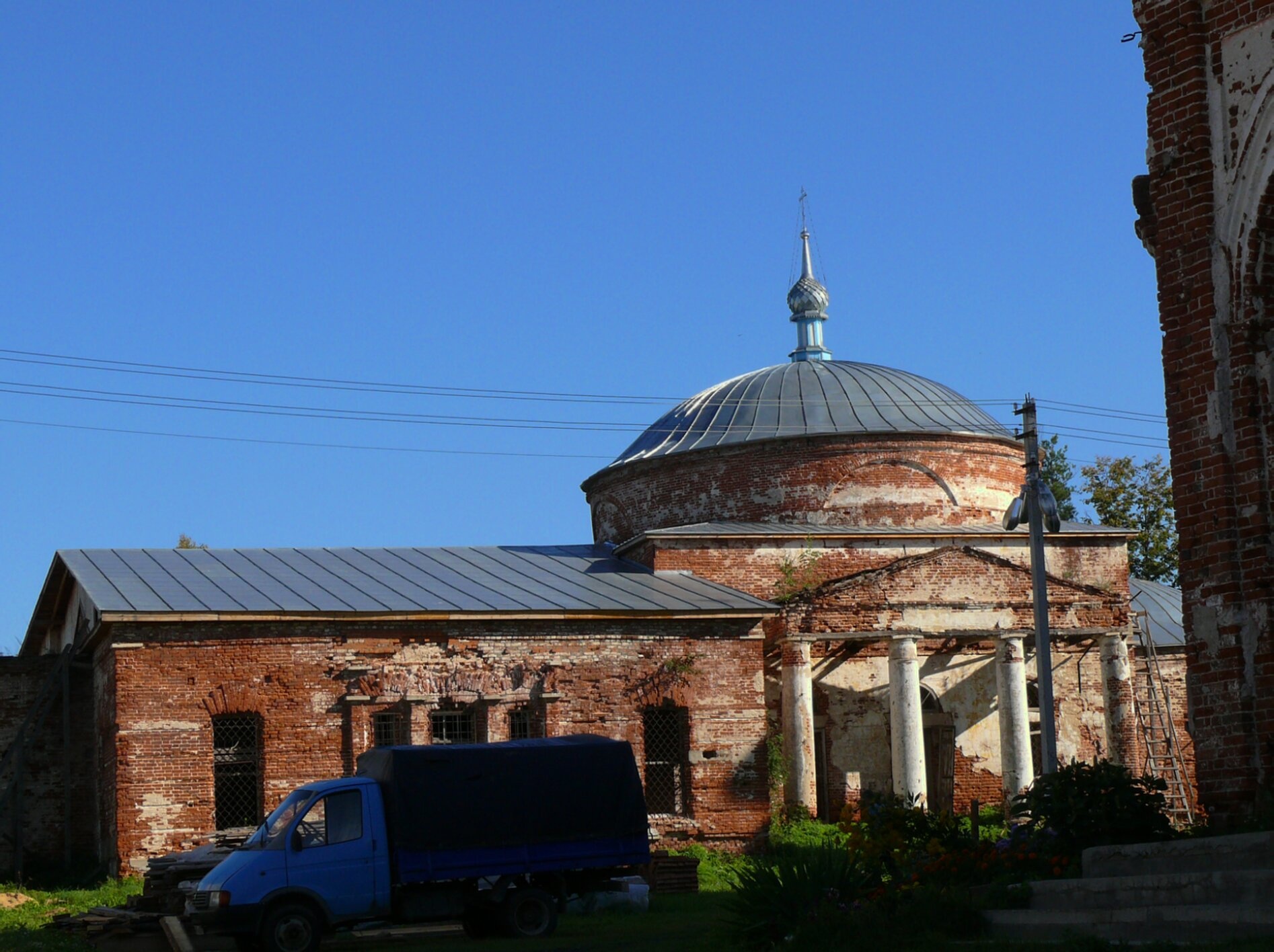 Пятницкая (Вознесенская) церковь в селе Введеньё