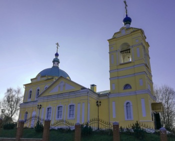 Храм Преподобного Сергия Радонежского в селе Кишкино