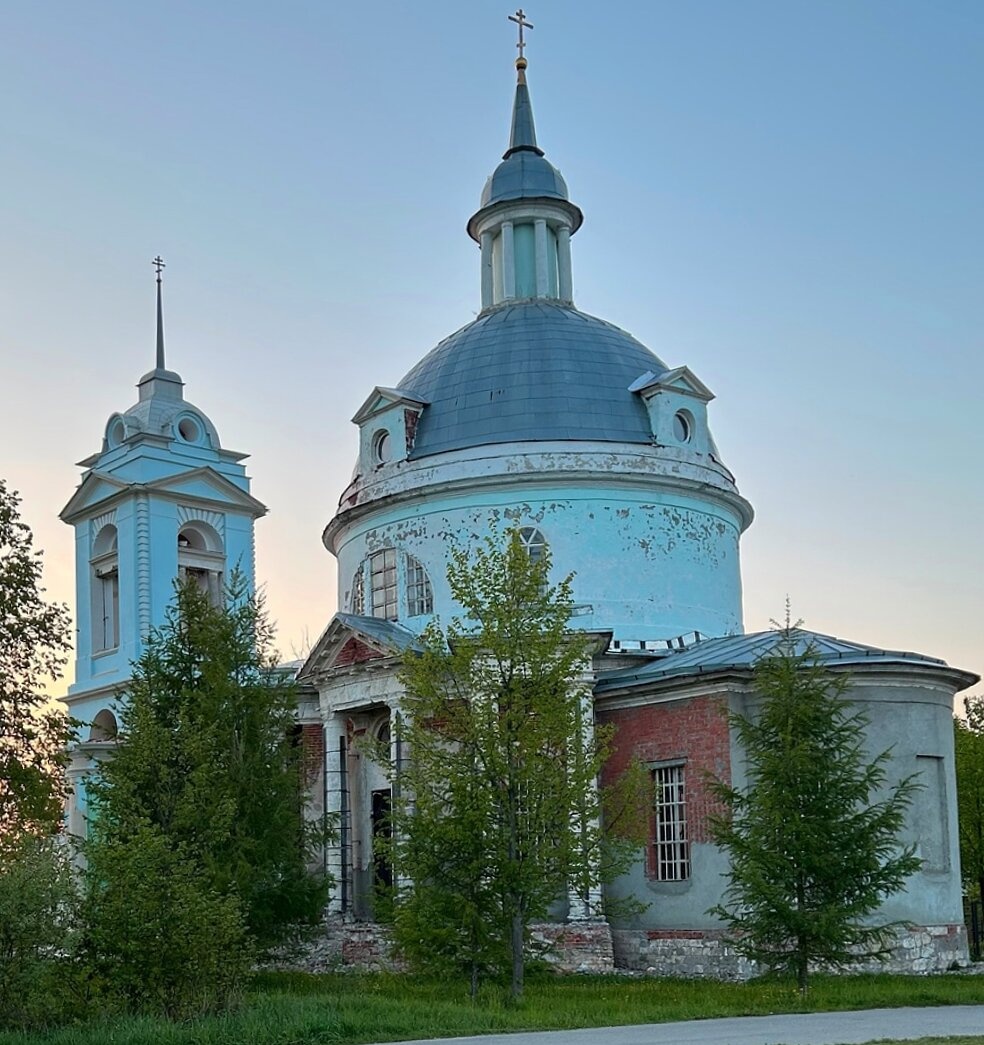 Храм Казанской иконы Божией Матери в селе Богослово