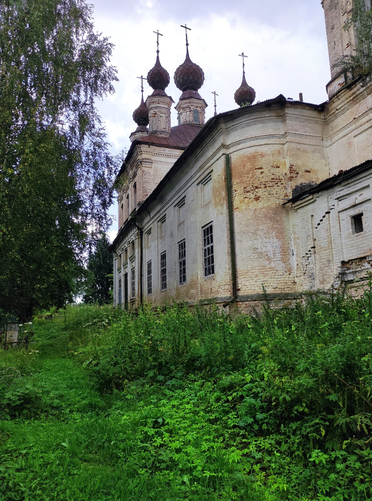 Церковь Успения Пресвятой Богородицы в селе Романово