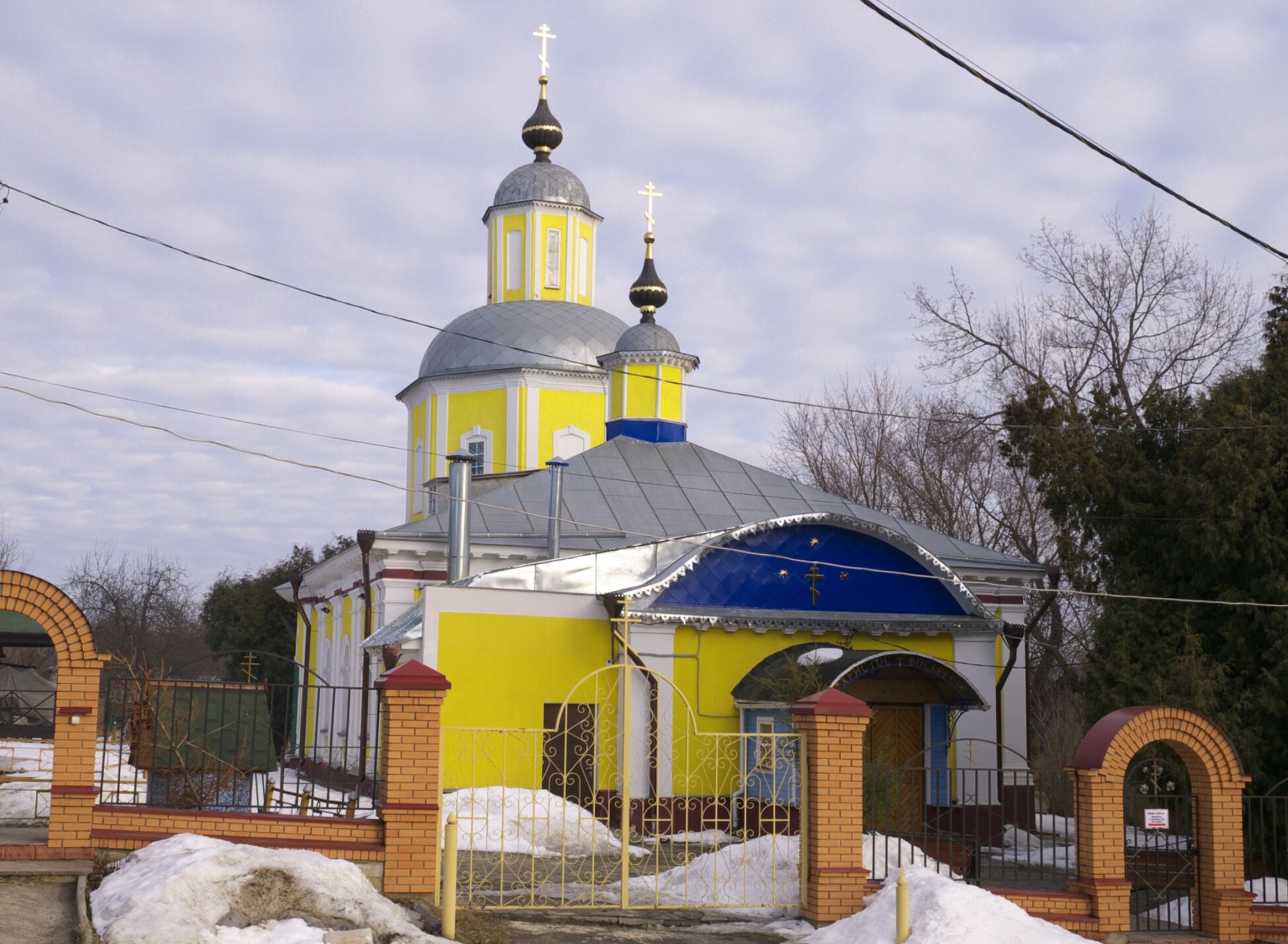 Крестовоздвиженская церковь в селе Татаринцево