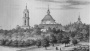Калужский Свято-Лаврентьев мужской монастырь на старинной гравюре