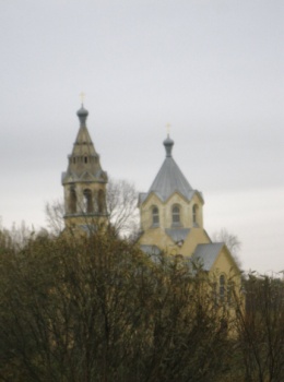 Церковь Происхождения Честных Древ Креста Господня в Лисино-Корпус