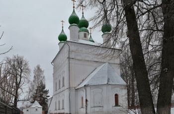 Церковь Иоанна Богослова в селе Введеньё