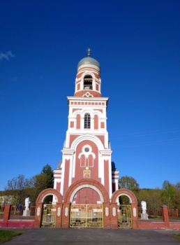 Храм святителя Николая Чудотворца в селе Илюшкино