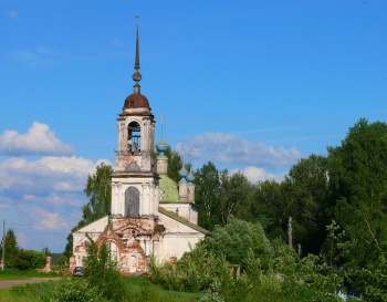 Церковь Воскресения Христова в селе Поповка
