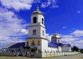 Храм Богоявления Господня в селе Старая Майна