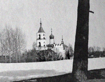 Успенская церковь в селе Трахонеево - зимняя фотография