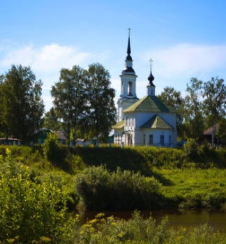 Церковь Воскресения Христова в городе Буй