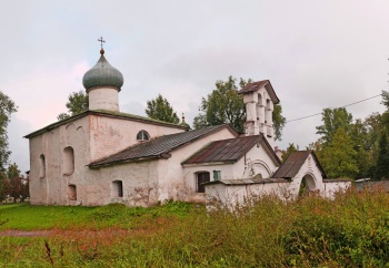 Храм Спаса Нерукотворного Образа с Жабьей лавицы в Пскове
