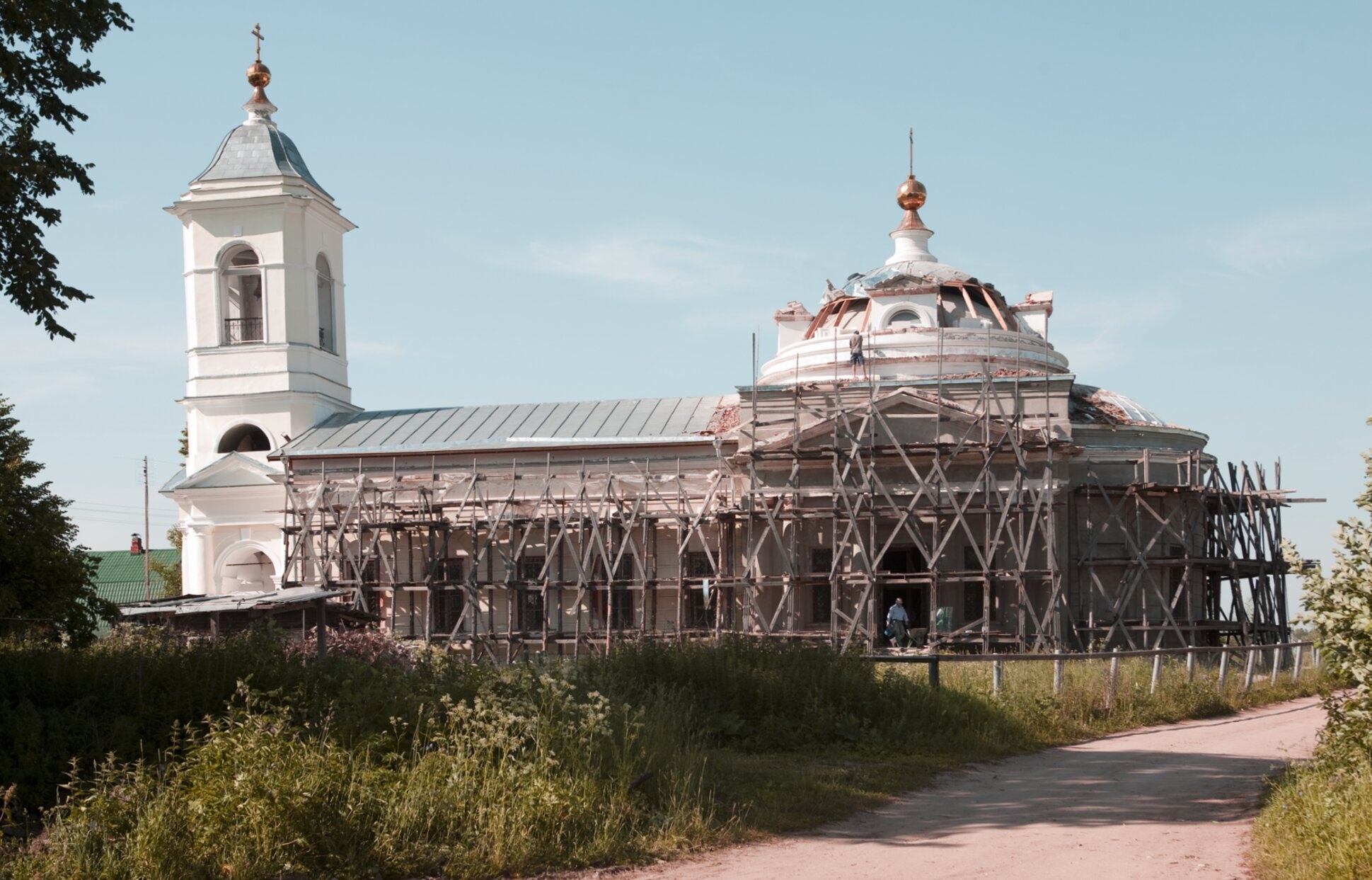 Храм Святителя Николая Чудотворца в селе Озерецкое