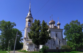 Церковь Сретения Господня в Вологде на фотографии