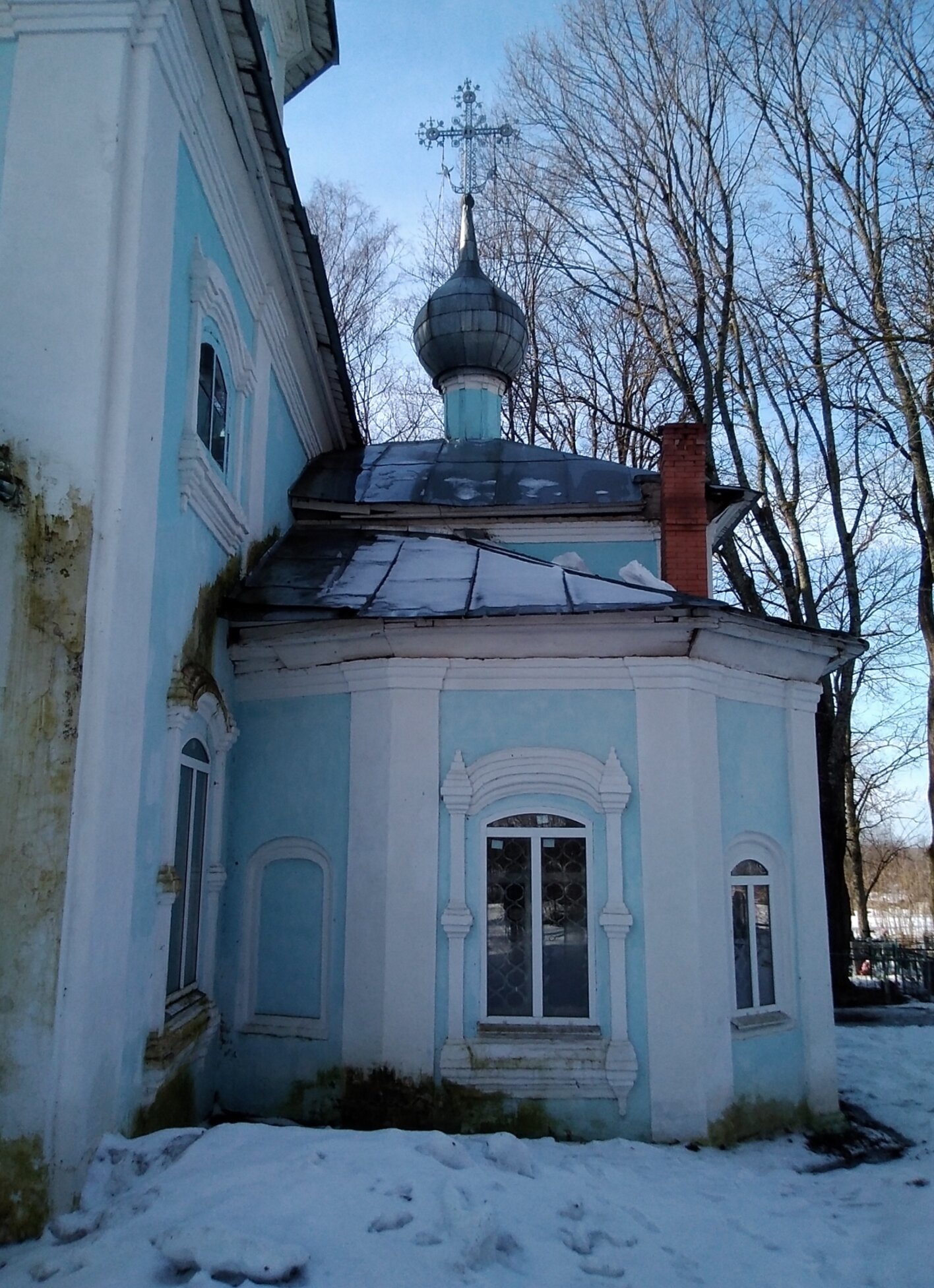 Церковь Покрова Пресвятой Богородицы в деревне Павы