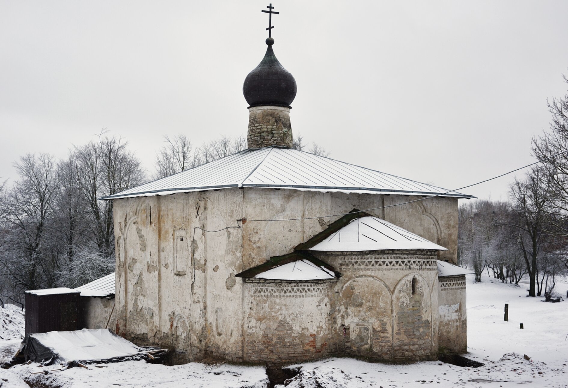 Церковь Козьмы и Дамиана с Гремячей горы в Пскове