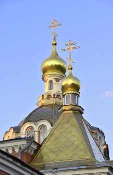 Купола Церкви Святой Великомученицы Варвары в Казани