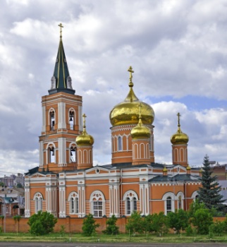 Знаменский женский монастырь в Барнауле