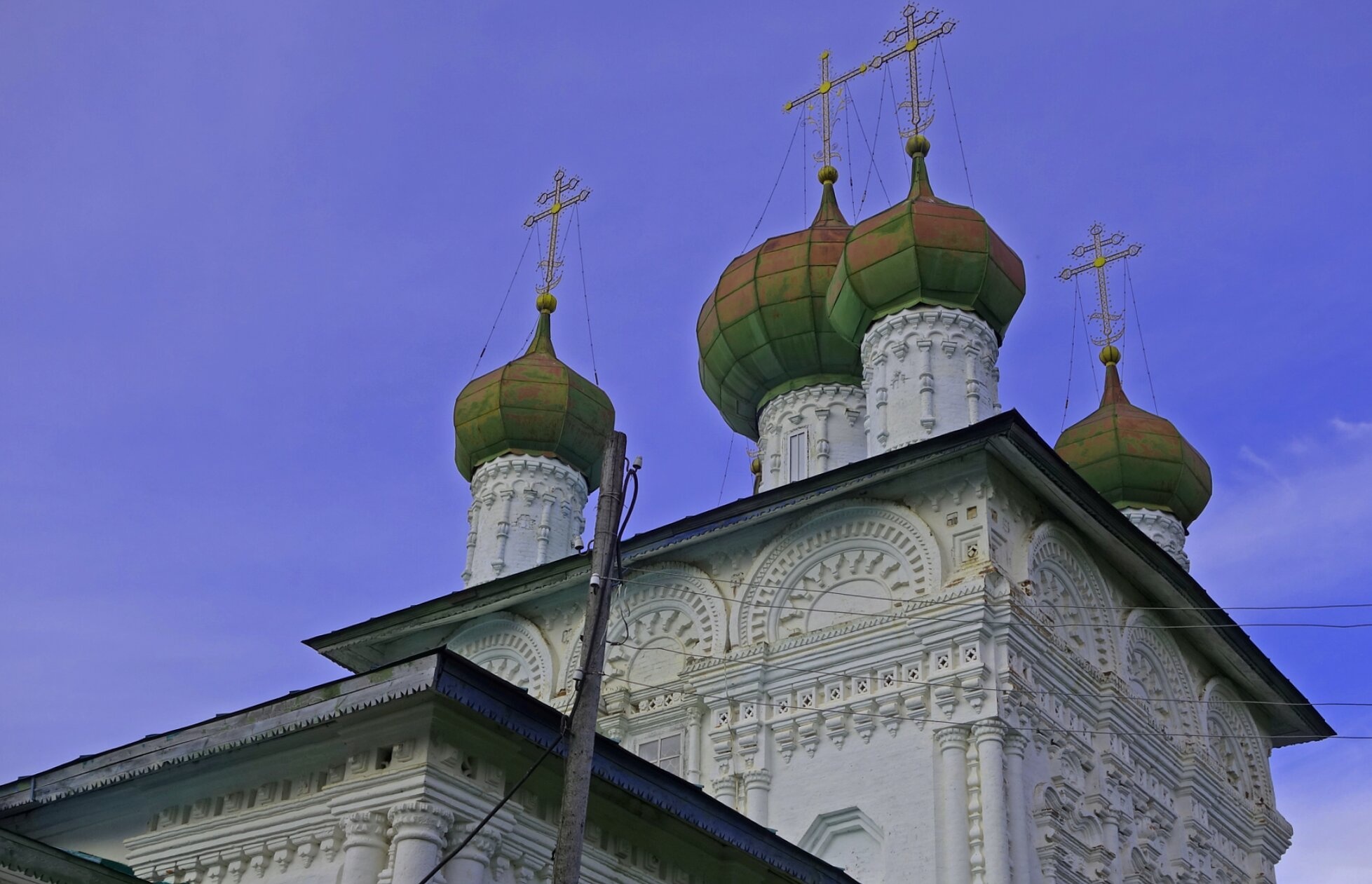 Никольская церковь в Ныробе - памятник архитектуры XVII века