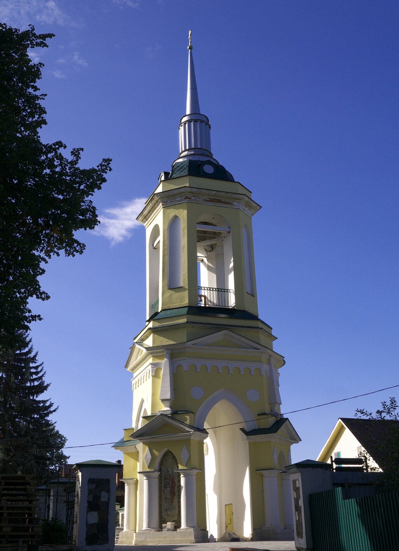 Колокольня Церкви Николая Чудотворца в селе Черкизово