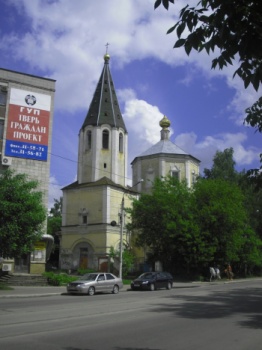 Церковь Троицы Живоначальной за Волгой в Твери