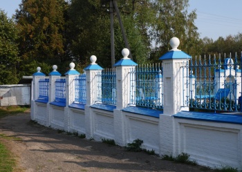 Ограда Церкви Покрова Пресвятой Богородицы в селе Воскресенки