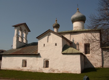 Церковь Спаса Нерукотворного Образа с Жабьей лавицы в Пскове