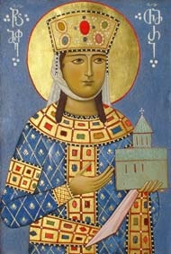 Икона святой благоверной царицы Тамары
