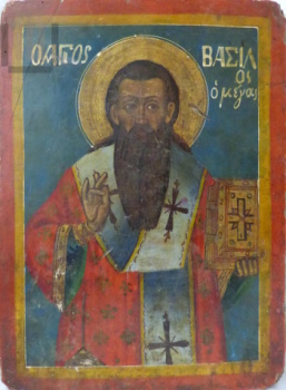Икона святителя Василия Великого