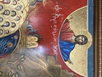 Икона «Сто тысяч мучеников Тбилисских» (фрагмент)