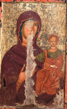 Икона Божией Матери «Одигитрия» (Богородица с Младенцем) из Кастории