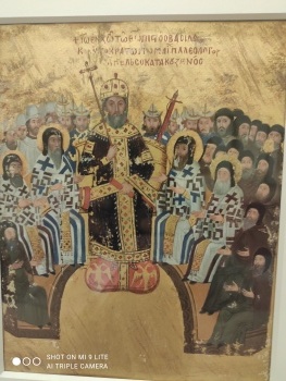 Икона Патриарха и святых