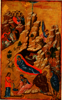Икона Рождества Христова (греческая)