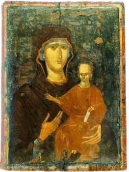 Икона Божией Матери «Одигитрия» (Георгий Каллиергис)