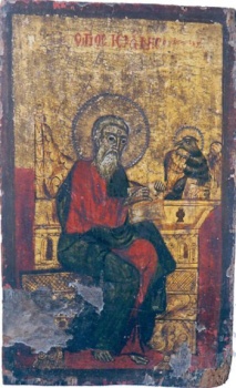 Икона святого Иоанна Предтечи (Лангадас)