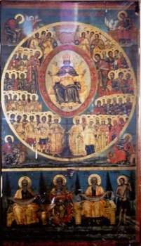 Икона «Всех Святых» из церкви святого Георгия в Мелиссургосе