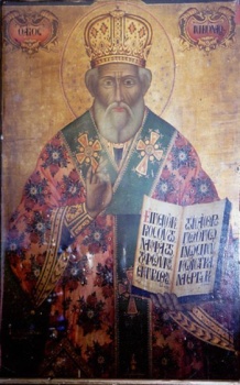 Икона святителя Николая Чудотворца из церкви святого Георгия в Мелиссургосе