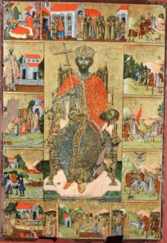 Икона святого мученика Иоанна-Владимира, князя Сербского