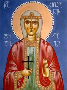 Икона святой мученицы Шушаник, царицы Картли