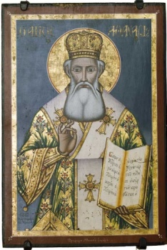 Икона святителя Афанасия Великого