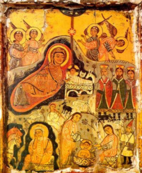 Икона Рождества Христова (Синай)